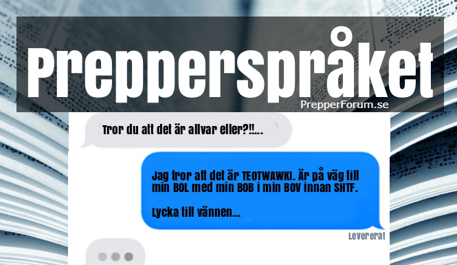 Prepperspråket